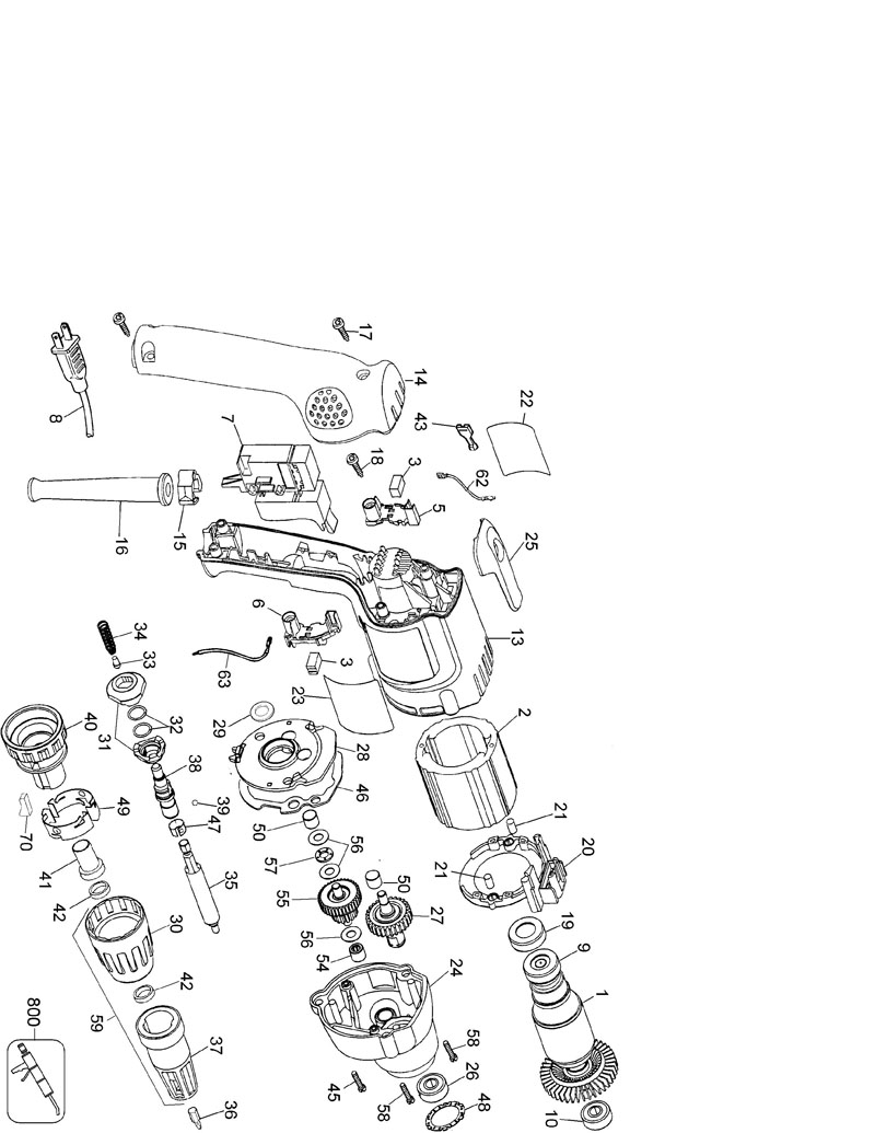 Dewalt de9130 схема