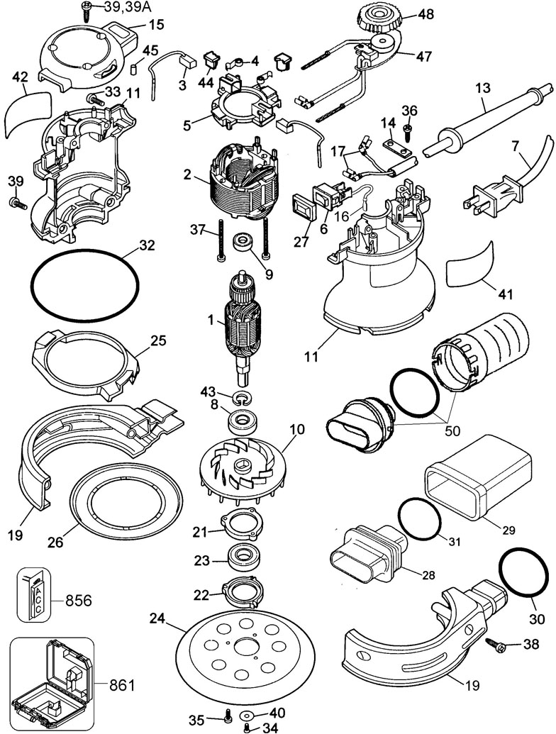 Dewalt Dwe7491 Parts Diagram