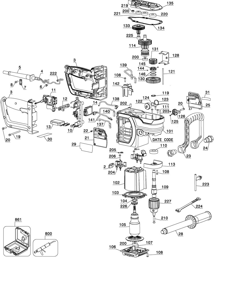 De Walt Motor Wiring Diagram