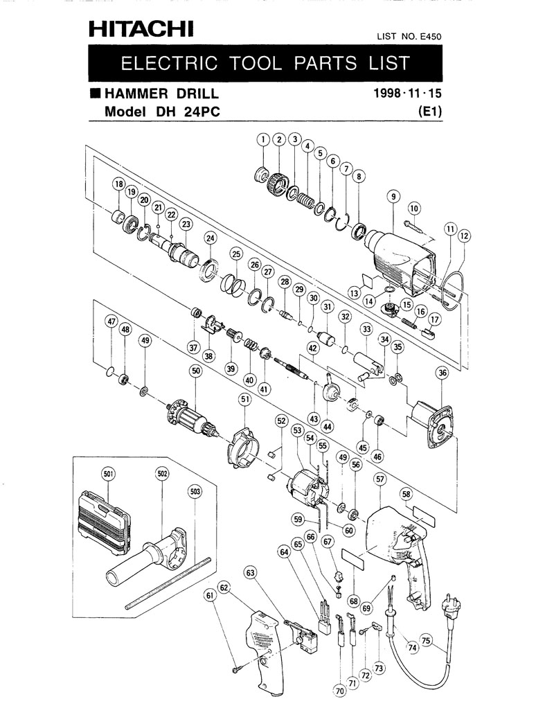 Схема hitachi dh24pc3