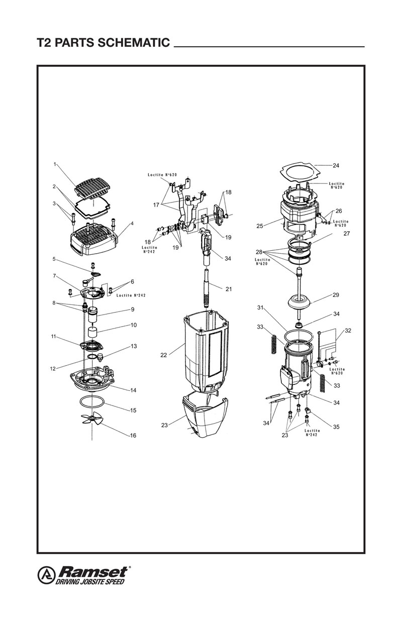 thule t2 parts diagram